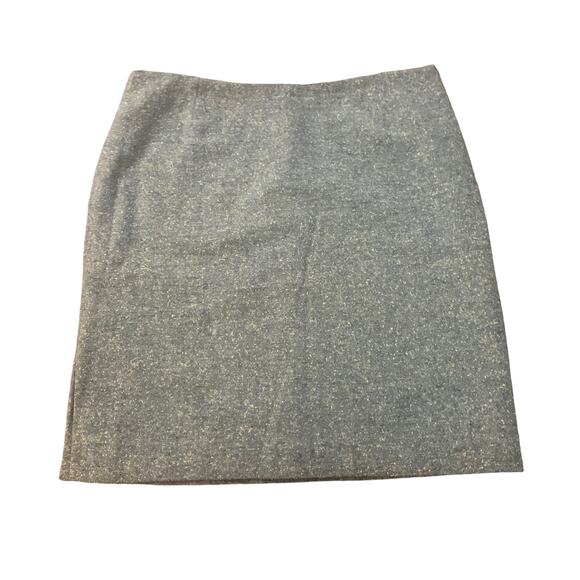 Barney's New York blue wool blend pencil skirt size 6 - Picture 1 of 11
